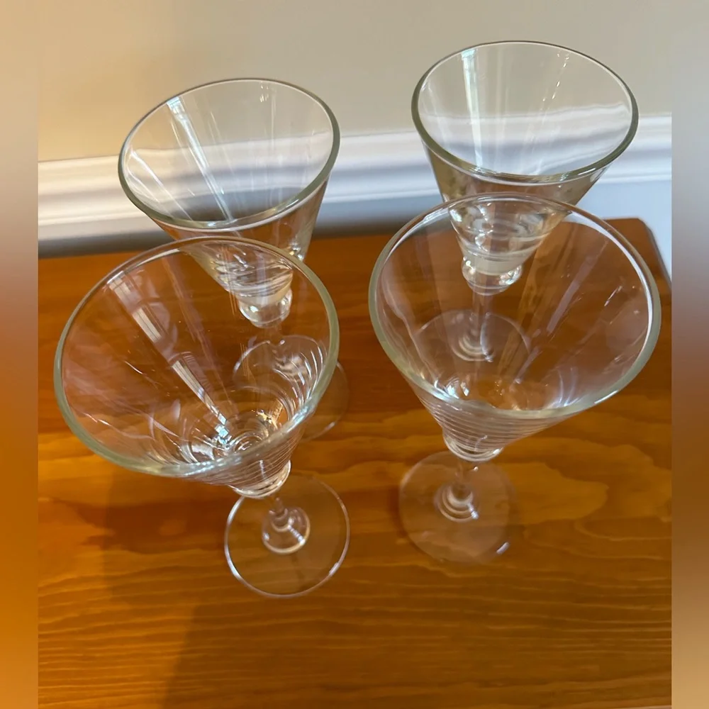 Pottery Barn Wine Glasses-Set of Four